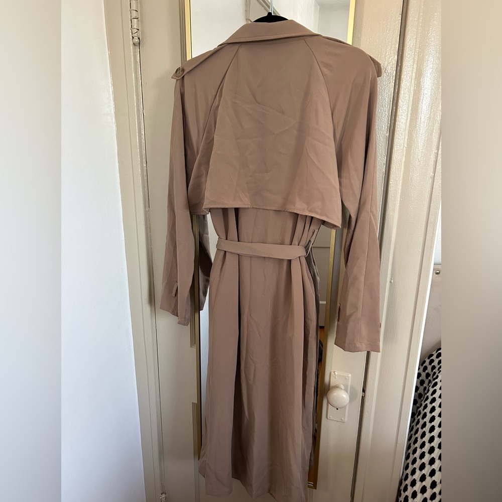 Princess Polly Cassie Trench Coat - Picture 2 of 4